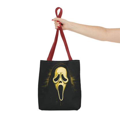 Spooky Scream Tote Bag — Ghost Face Design
