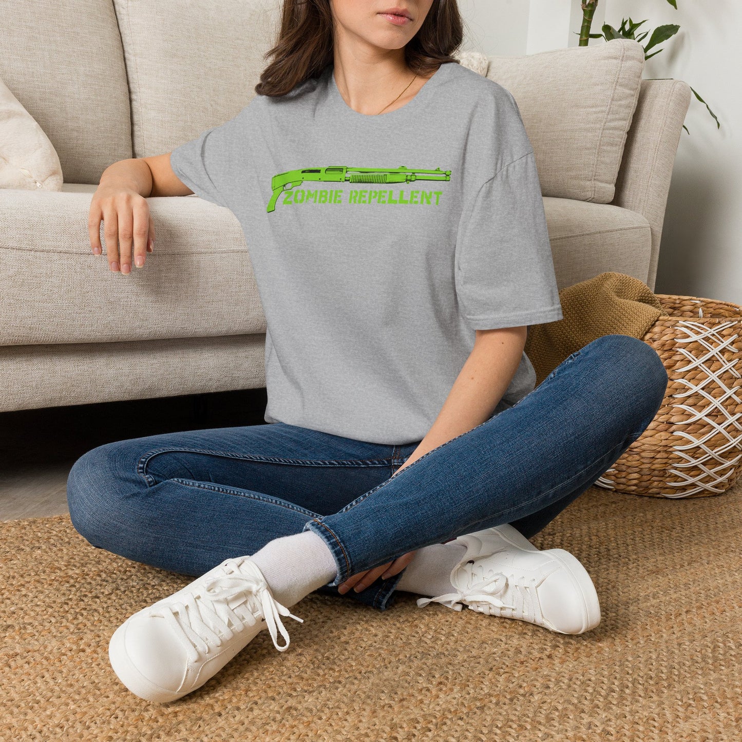 Zombie Repellent Unisex Softstyle T-Shirt