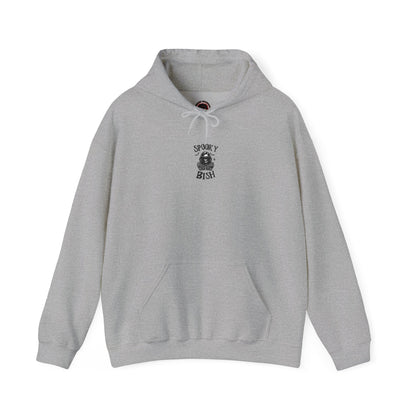 Spooky Bish Hoodie — Skeleton Finger and Sunglasses Design