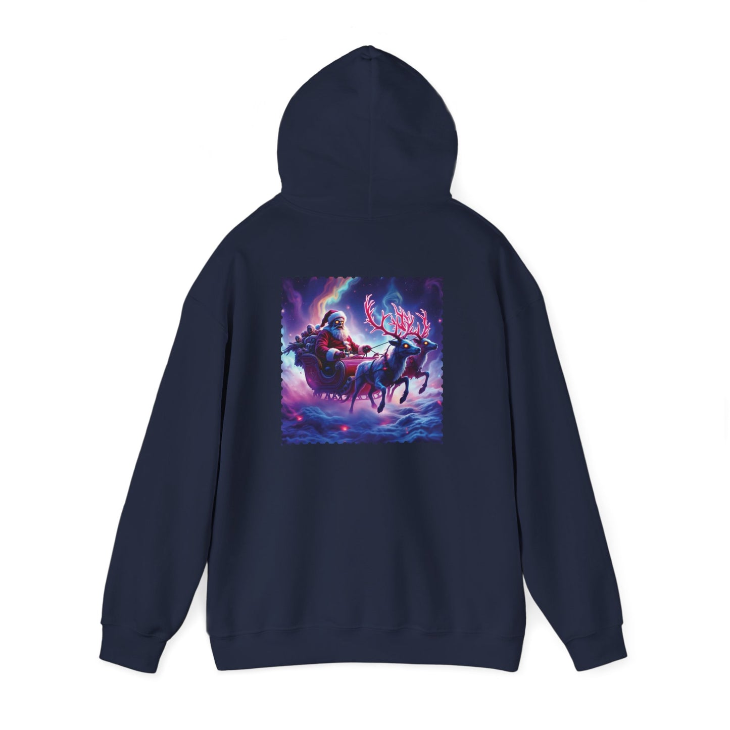 Zombie Claus and The Undead Reindeer Hoodie