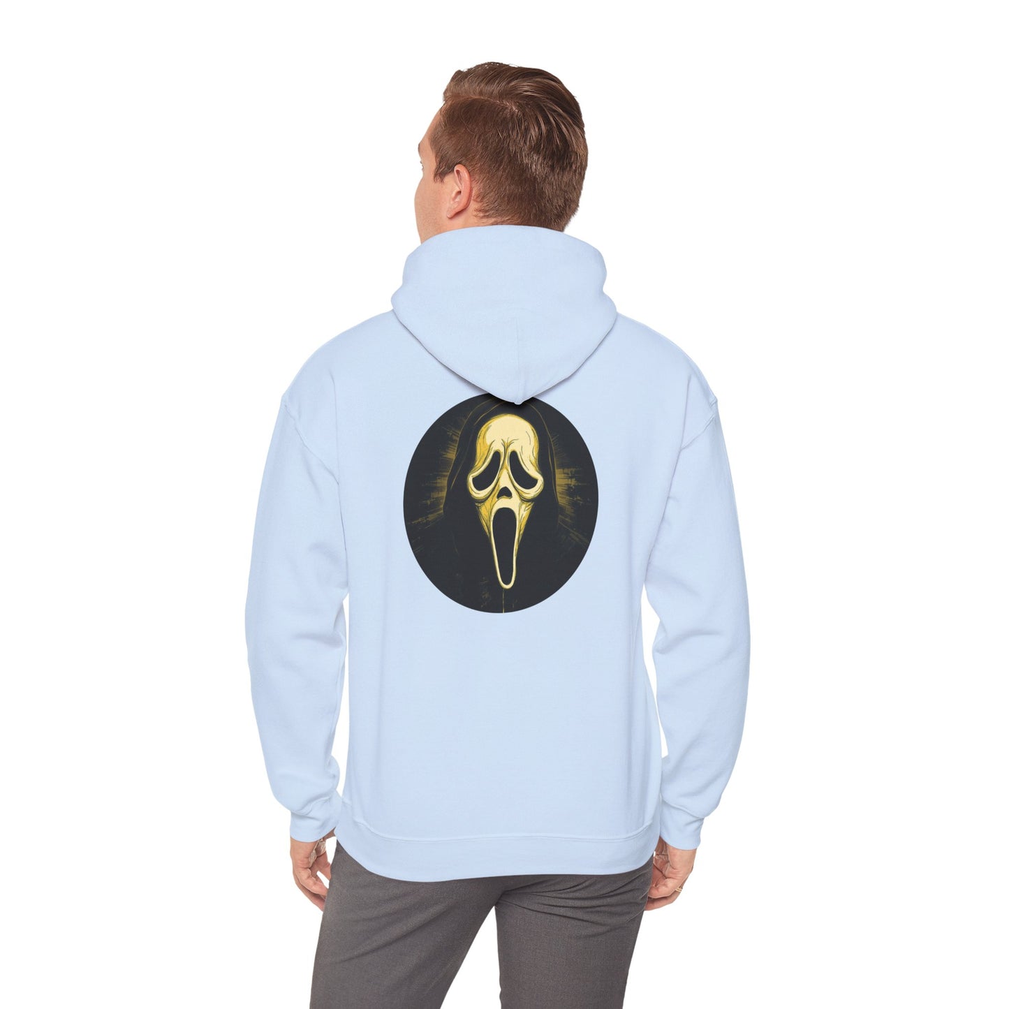 Scream Mask Hoodie – Horror Movie Ghostface Graphic Pullover