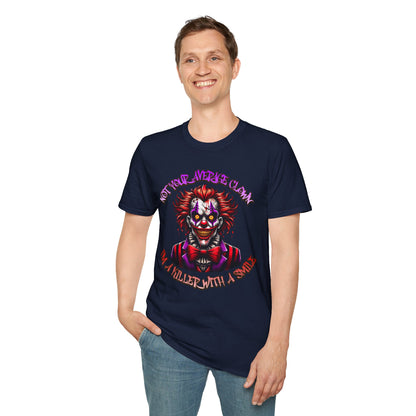 Not Your Average Clown Scary Horror Fun Unisex Soft style T-Shirt