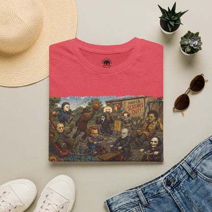 Horror Icons Recess T-Shirt — 'Screams Out' Horror Tee
