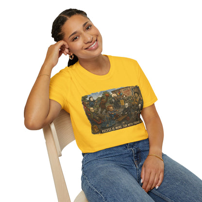 Horror Icons Recess T-Shirt — 'Screams Out' Horror Tee