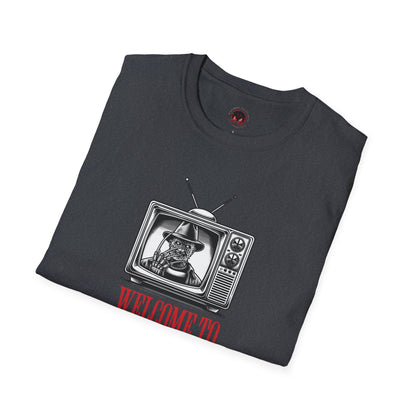Welcome To 80's Horror B*tch! Unisex T-Shirt, Freddy Classic Quote Inspired