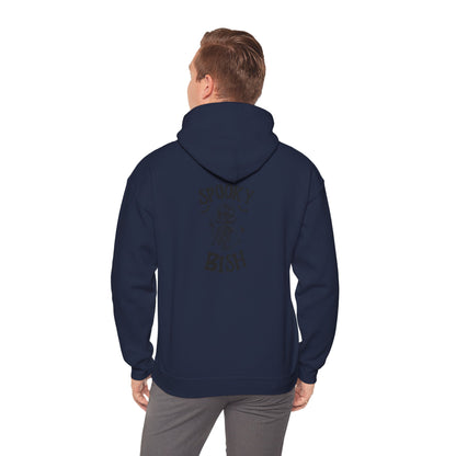 Spooky Bish Hoodie — Cute Skeleton in Sunglasses Design