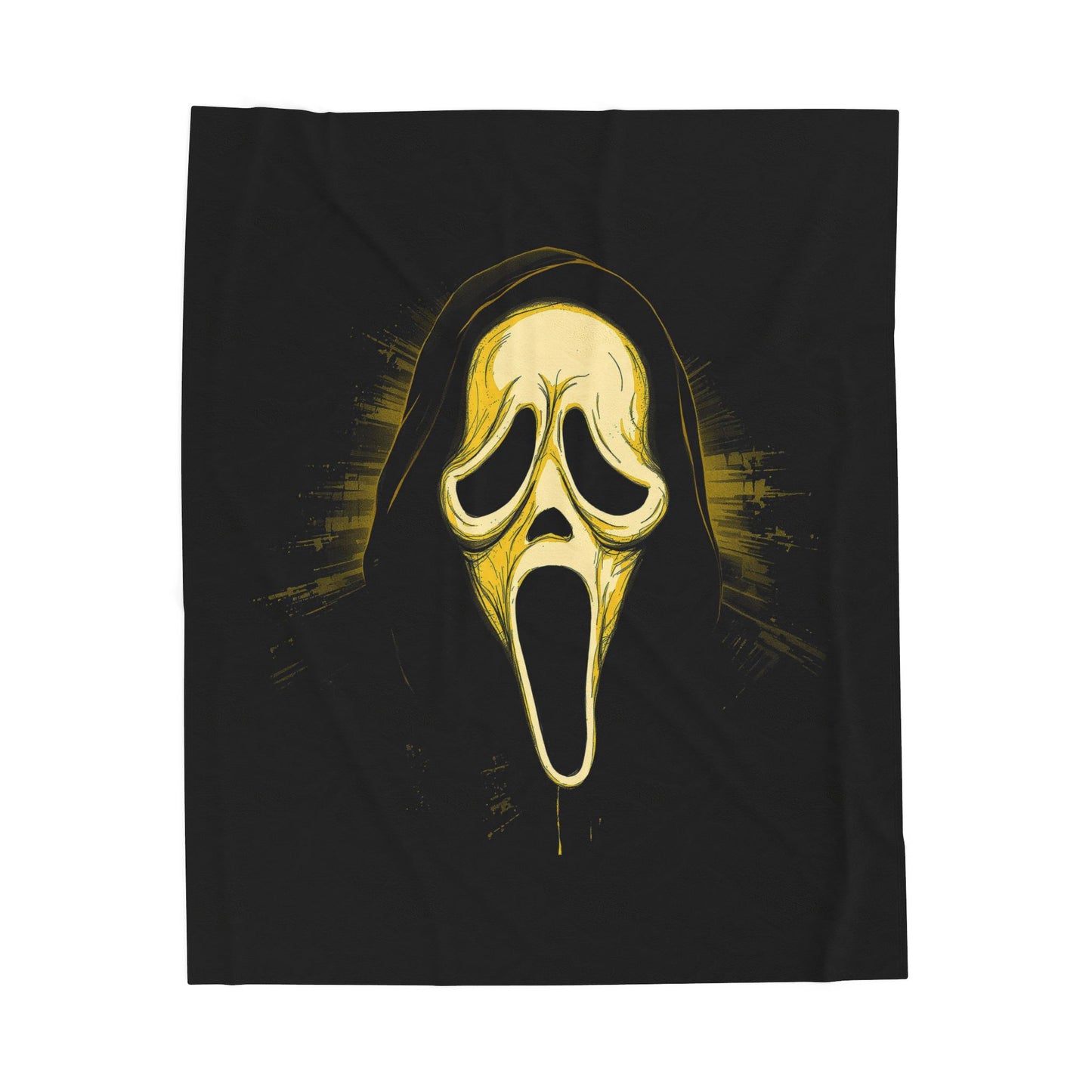 Ghostface Velveteen Plush Blanket Scream Mask Horror Throw