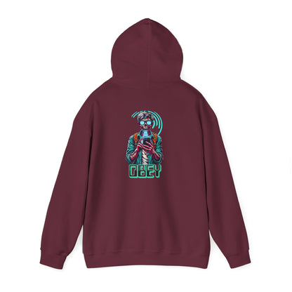 Sci Fi Brain Washing They Live Inspired Design Heavy Blend Hoodie