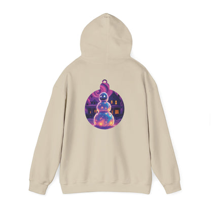 Scary Christmas Hoodie - Evil Snowman Design