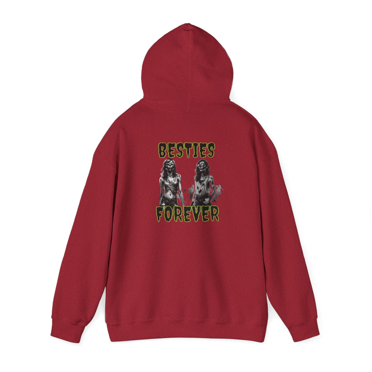 Besties Forever Zombie Unisex Heavy Blend™ Hooded Sweatshirt