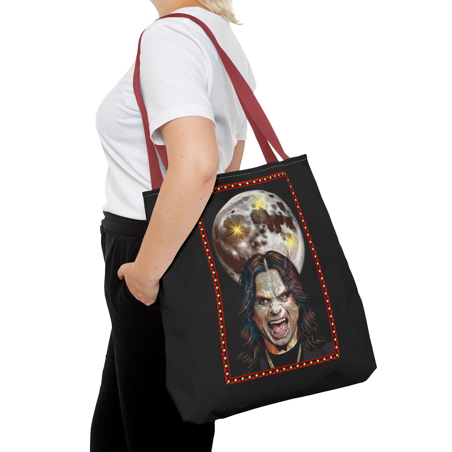 Ozzy Bark At The Moon Tote Bag