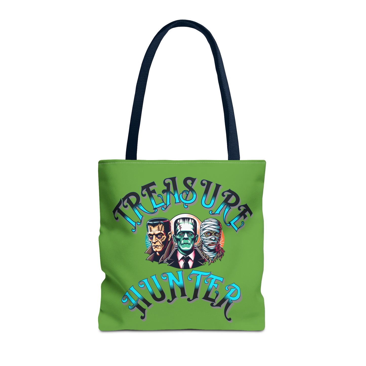 Treasure Hunter Vintage Monster Collector Tote Bag (AOP) Retro Toys Travel