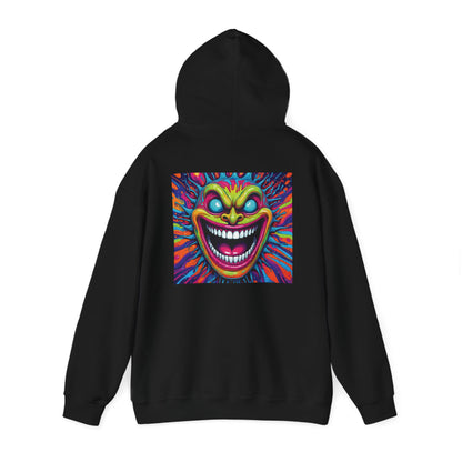 Hoodie - Evil Smile Trippy Horror Design