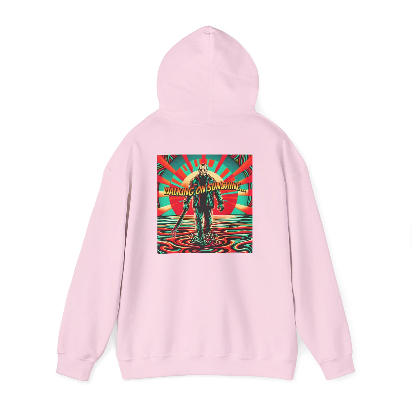 Jason Hoodie - Walking on Sunshine Retro Surfer Graphic Pullover