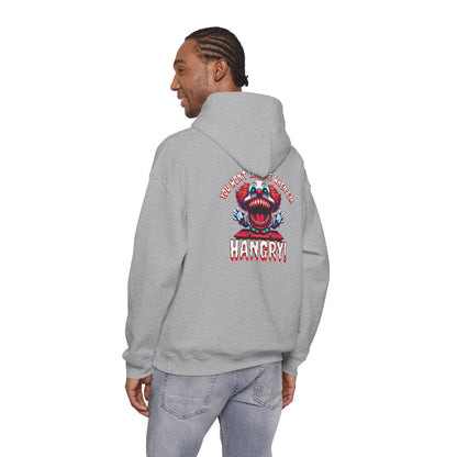 You Won't Like Me When I am Hangry Hoodie - Evil Clown Design
