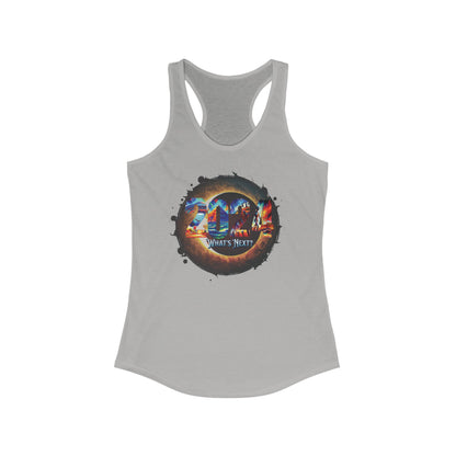 2024 What's Next? Crazy Fun Women's Ideal Racerback Tank Top