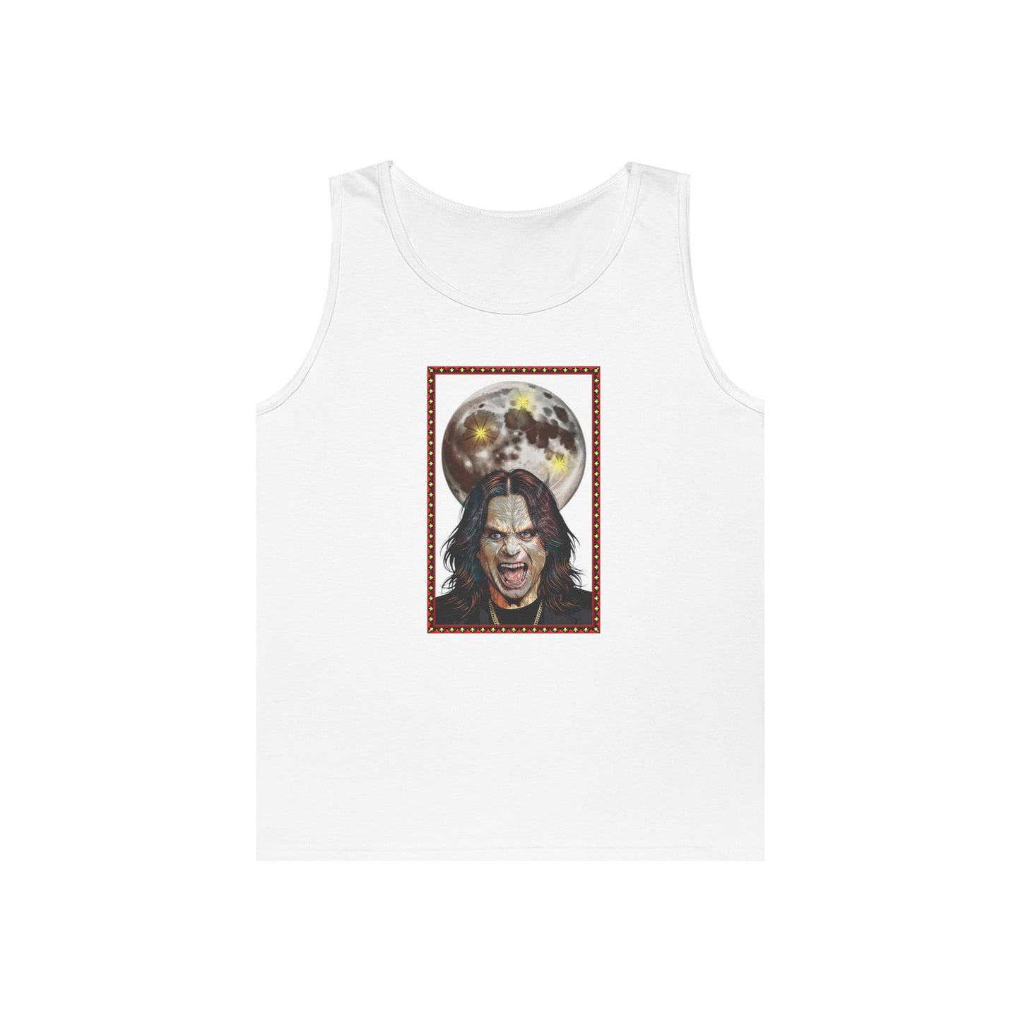 Ozzy Bark at the Moon Unisex Tank Top