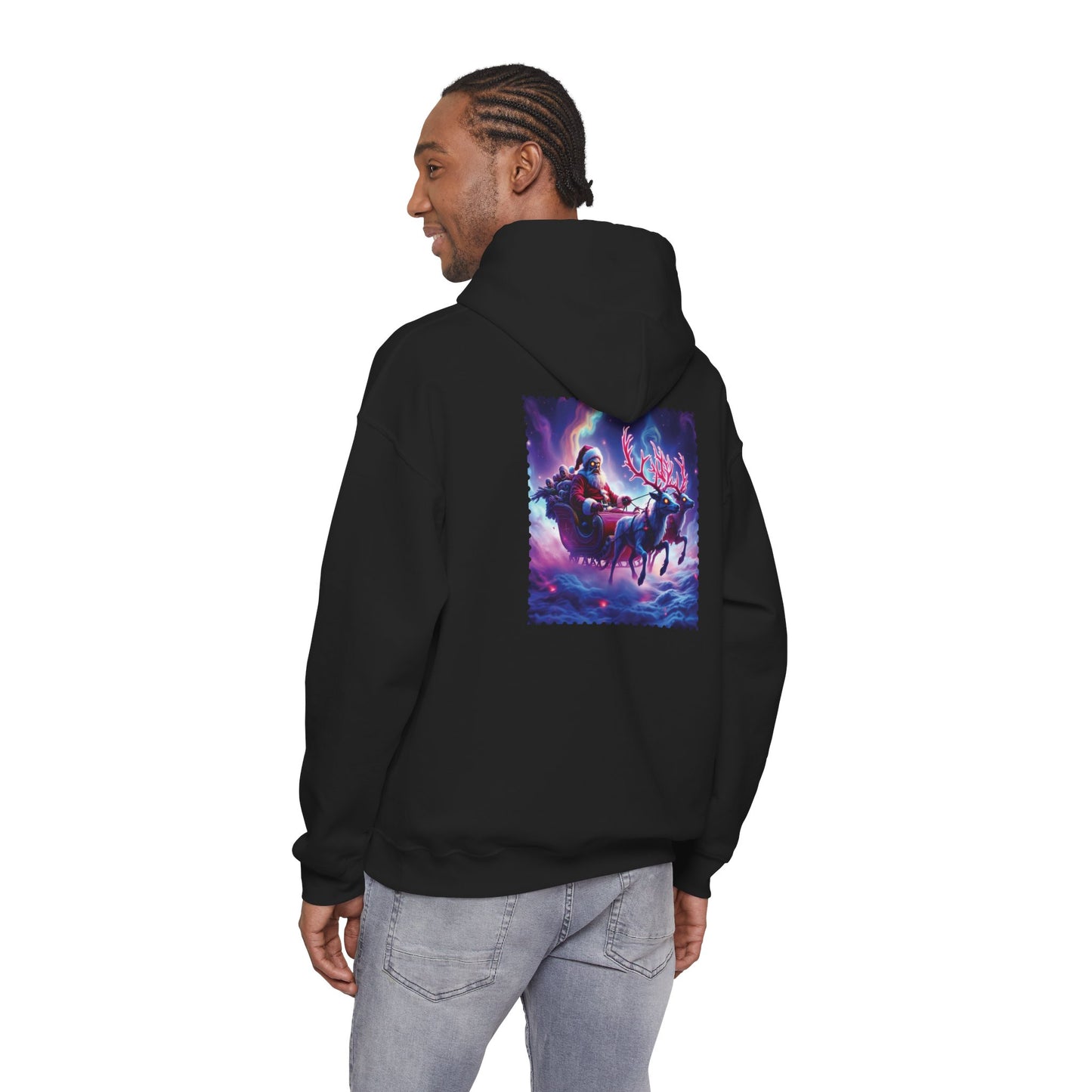 Zombie Claus and The Undead Reindeer Hoodie