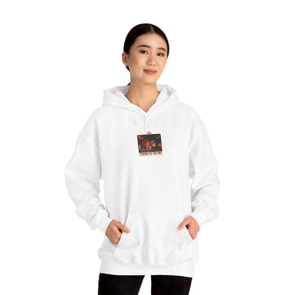 Hoodie - Friends Til The End Horror Movie Icon Friends Graphic Hoodie