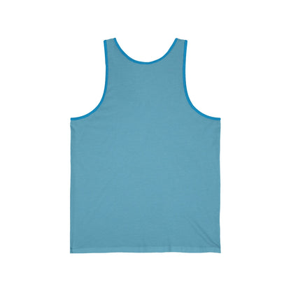 Summerween Pride Grim Reaper Beach Day Unisex Jersey Tank Top
