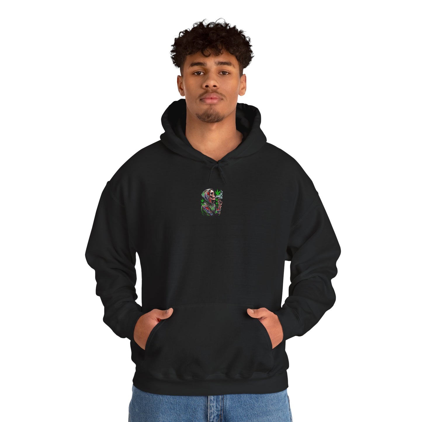 Deep Thoughts Skeleton Stoner Hoodie