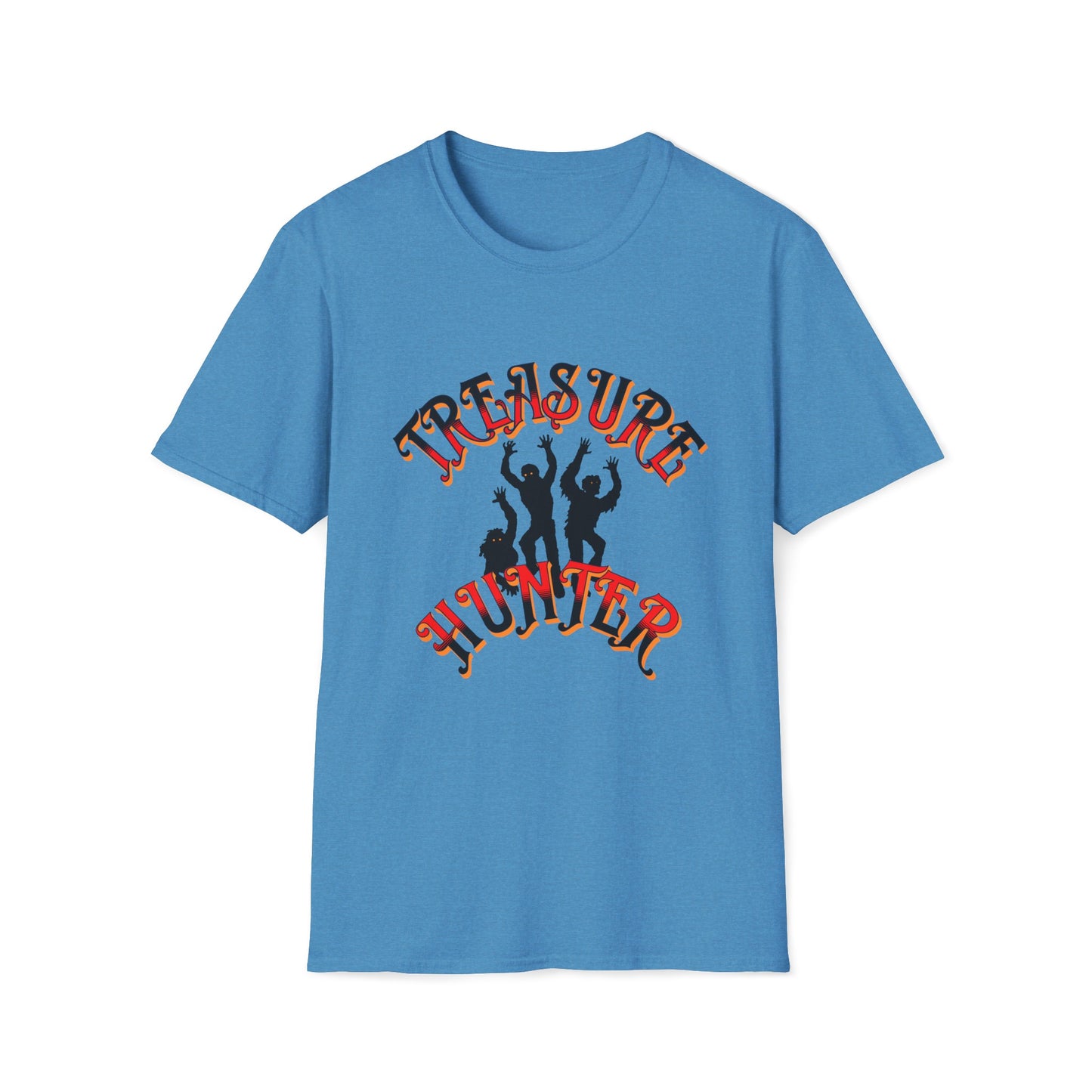 Treasure Hunter Soft Style T-Shirt Zombies Undead Collector Fun