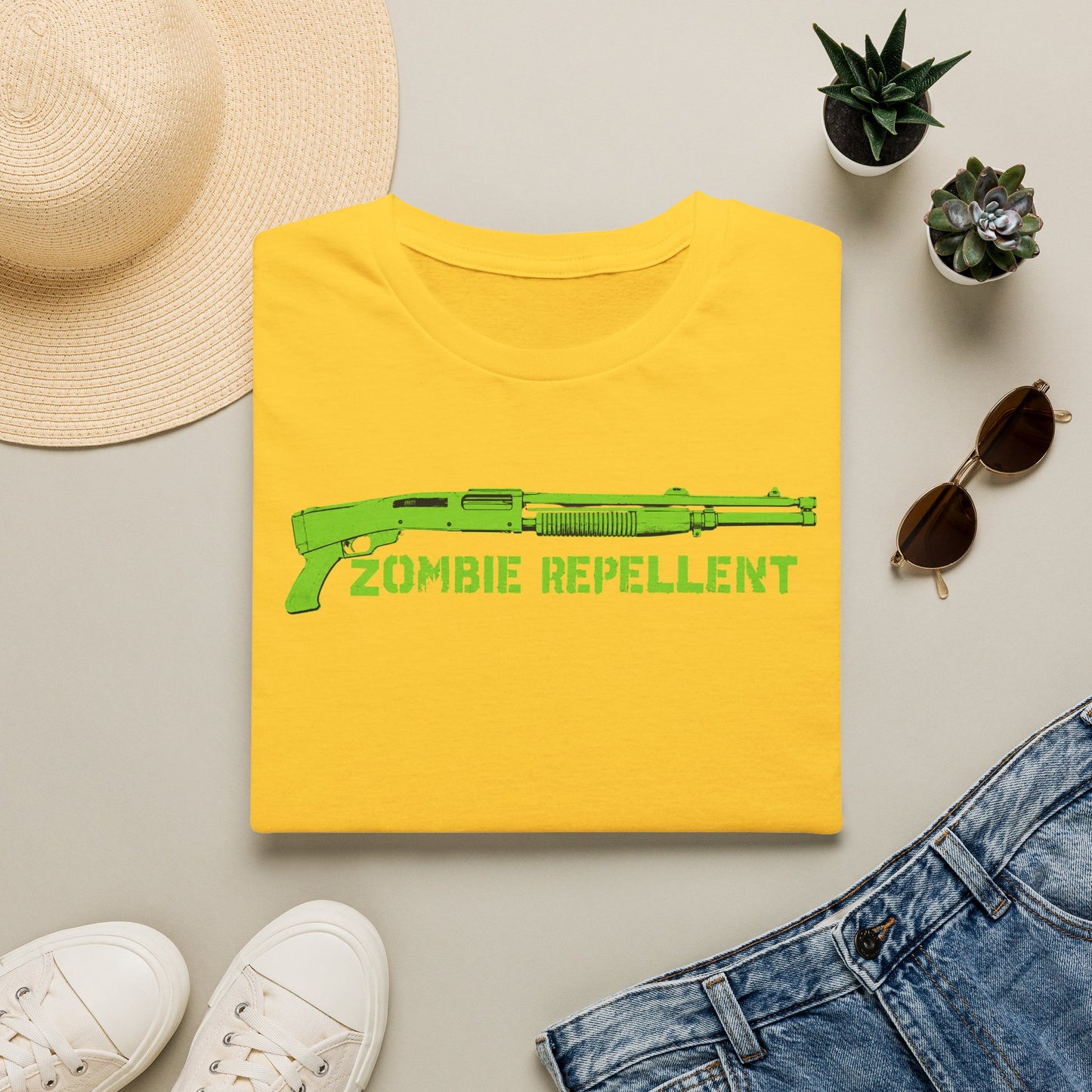 Zombie Repellent Unisex Softstyle T-Shirt