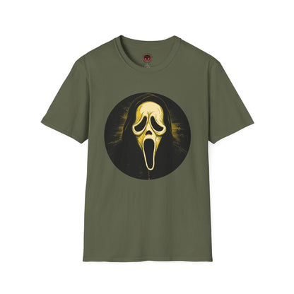 Scream Mask Graphic T-Shirt Ghostface Horror Tee