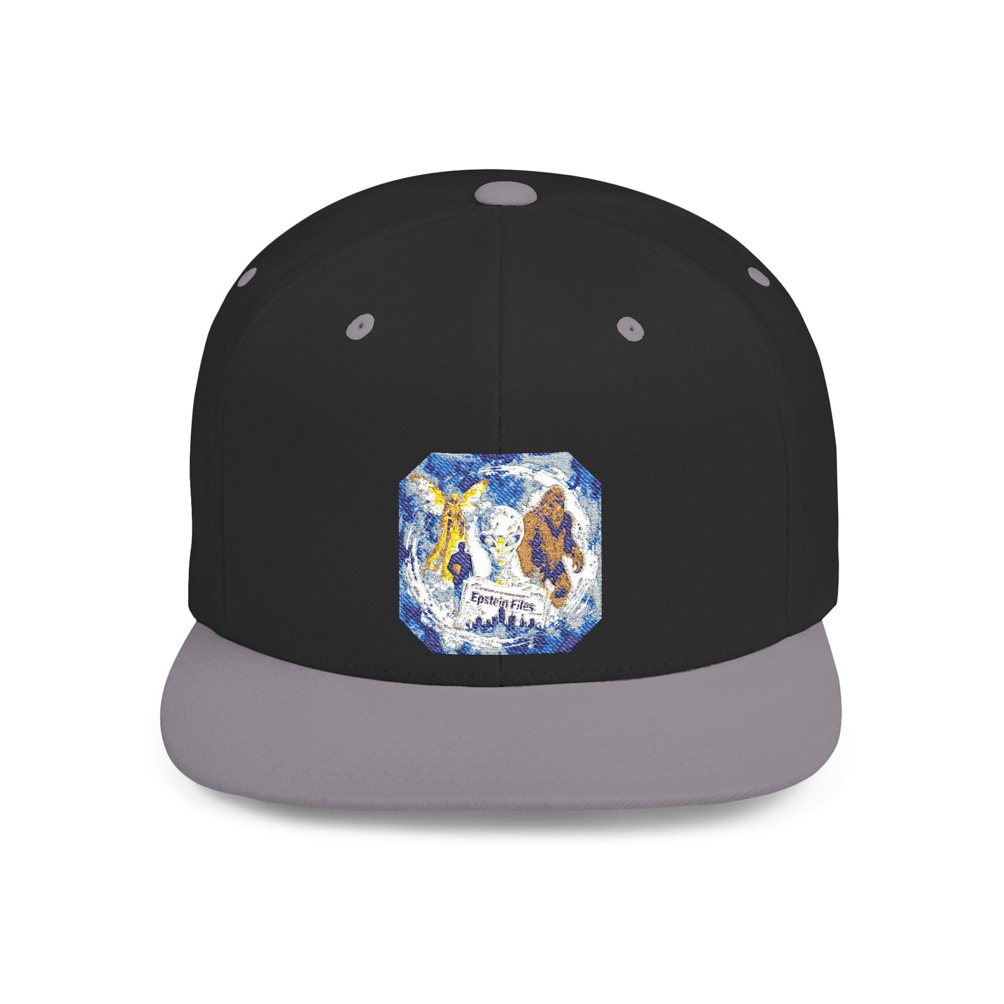 Snapback Hat — Believer Cryptid, Alien, Bigfoot, Epstein Cap