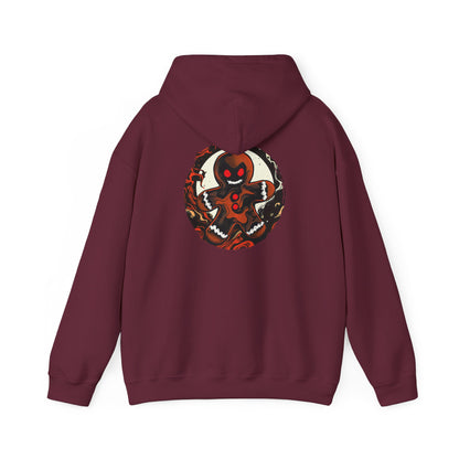 Hoodie - Evil Gingerbread Holiday Cookie Design