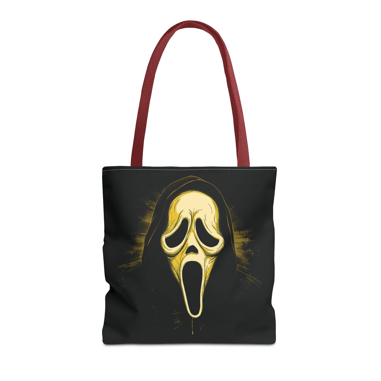 Spooky Scream Tote Bag — Ghost Face Design