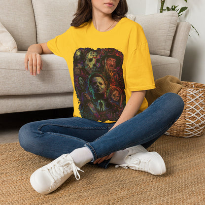 Horror Icons Collage T-Shirt —  Graphic Tee