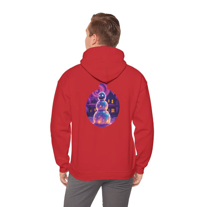 Scary Christmas Hoodie - Evil Snowman Design