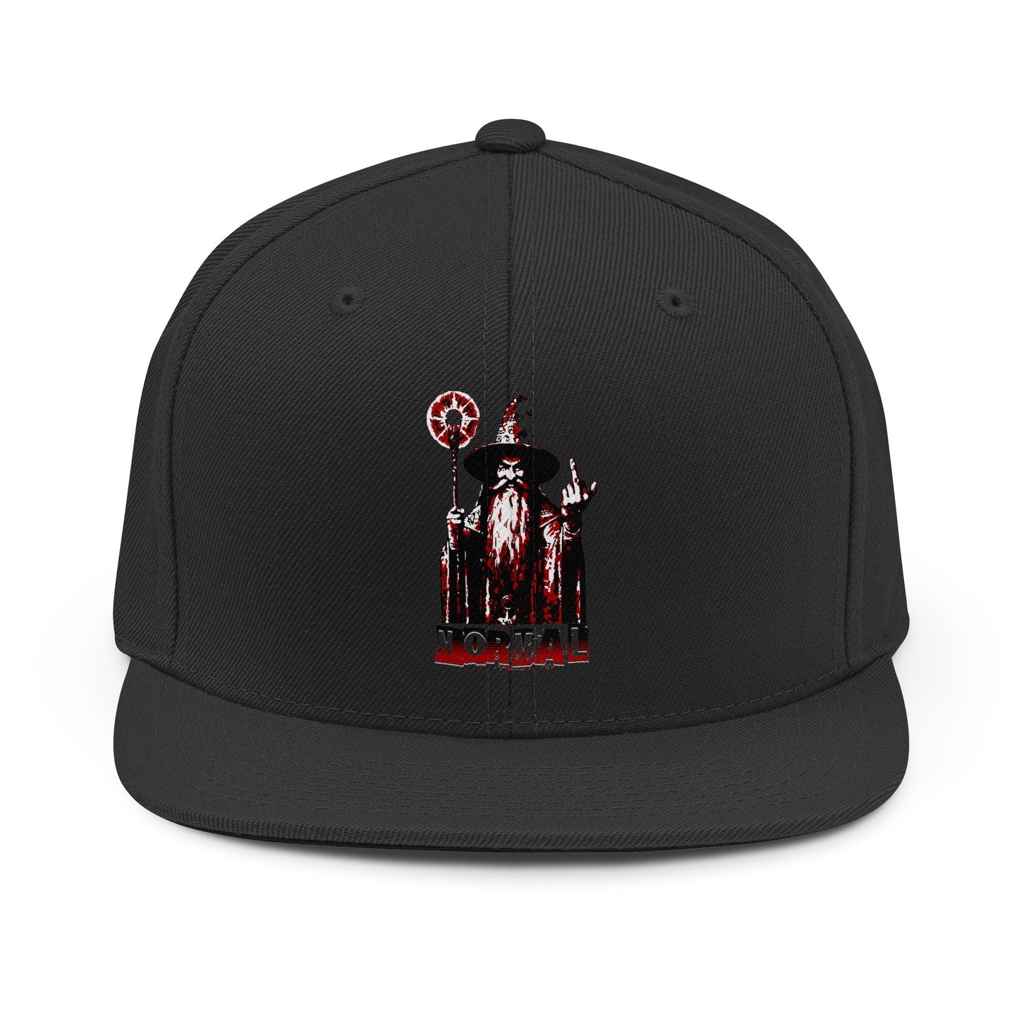 Wizard Middle Finger Snapback Hat — F*ck Normal!