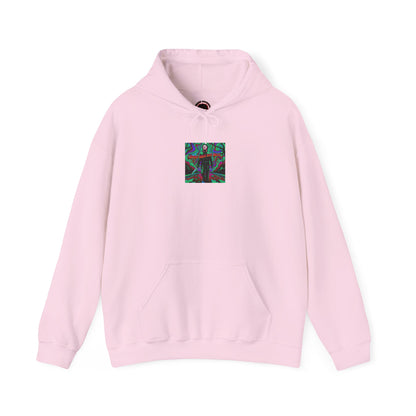 Psychedelic Road Trip Michael Hoodie – "Would Walk 500 Miles" Graphic Pullover