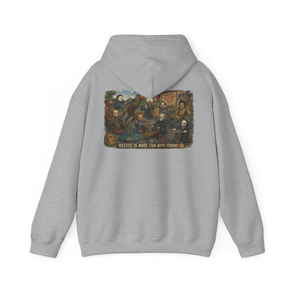Horror Icons Illustration “Recess Is More Fun With Friends” - Hoodie