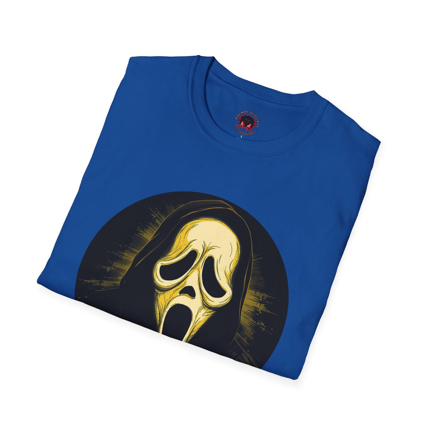 Scream Mask Graphic T-Shirt Ghostface Horror Tee