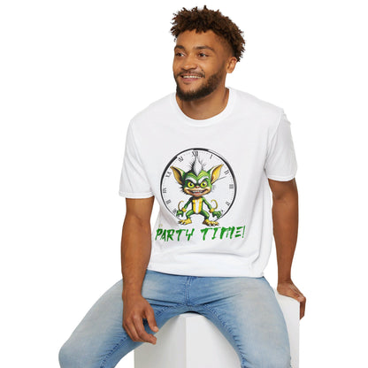 It's Party Time Gremlin Halloween Unisex Soft Style T Shirt