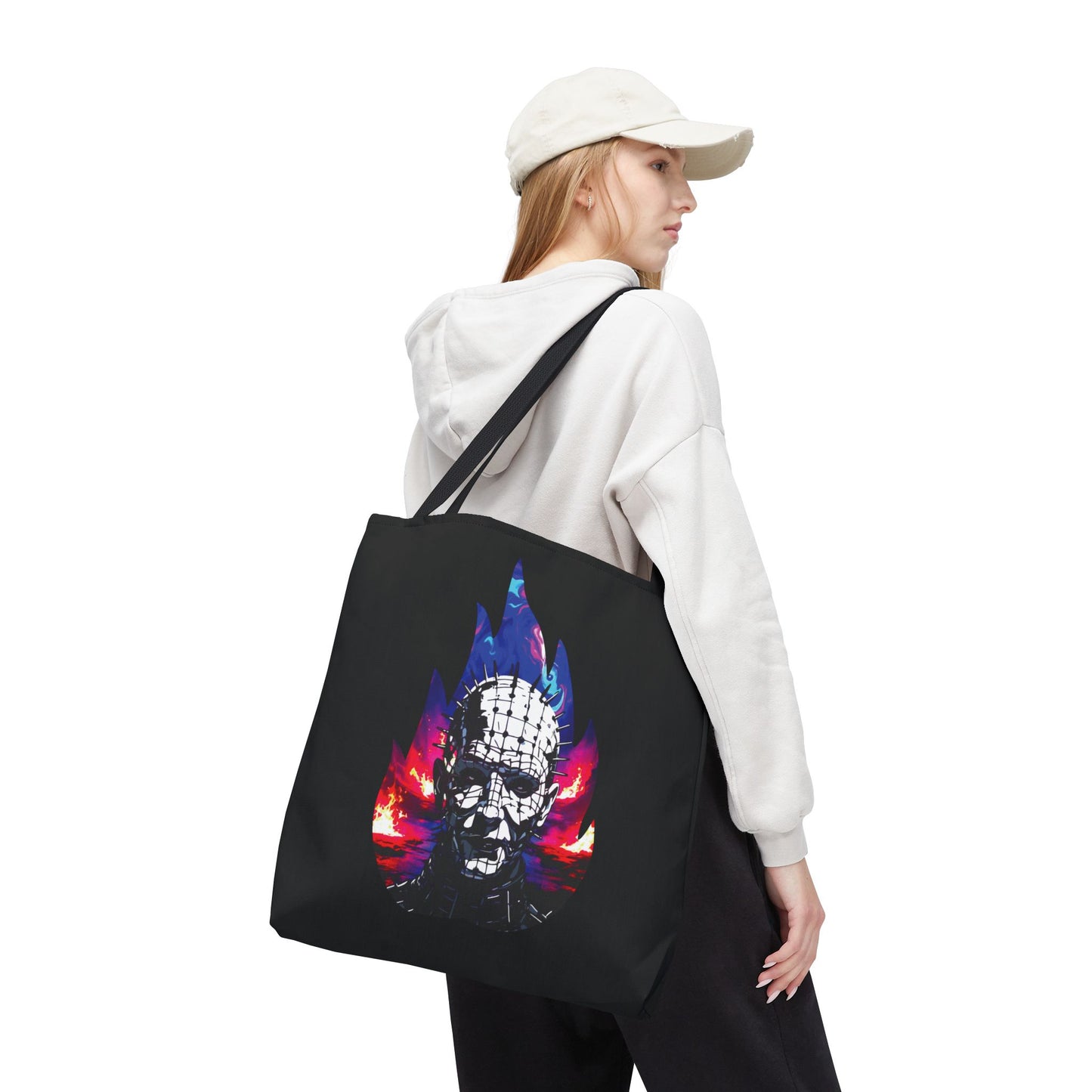 Tote Bag - Welcome To Hell Pinhead, 80's Horror Fun