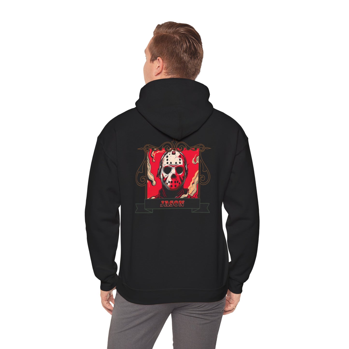 Vintage Jason Hockey Mask Hoodie