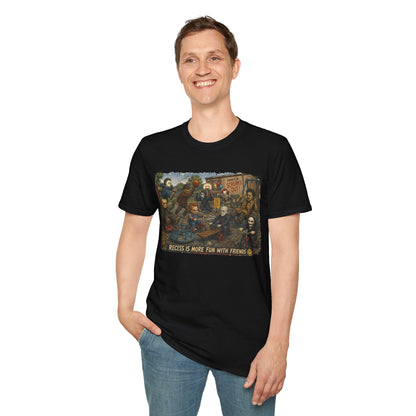 Horror Icons Recess T-Shirt — 'Screams Out' Horror Tee