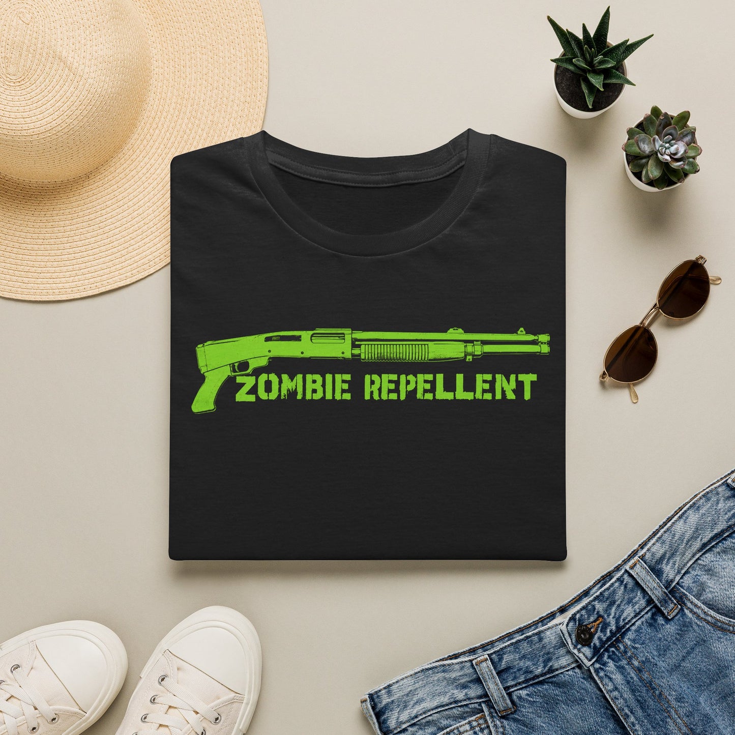 Zombie Repellent Unisex Softstyle T-Shirt