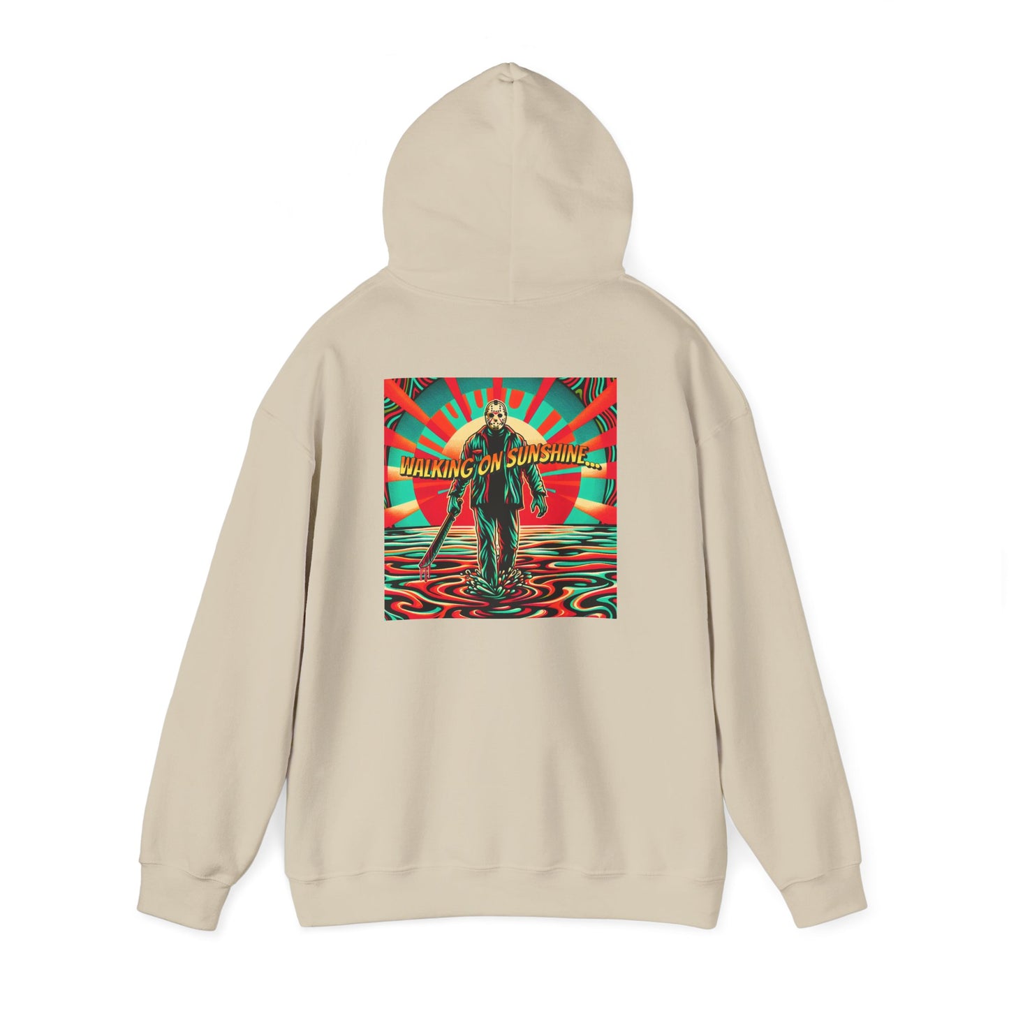 Jason Hoodie - Walking on Sunshine Retro Surfer Graphic Pullover