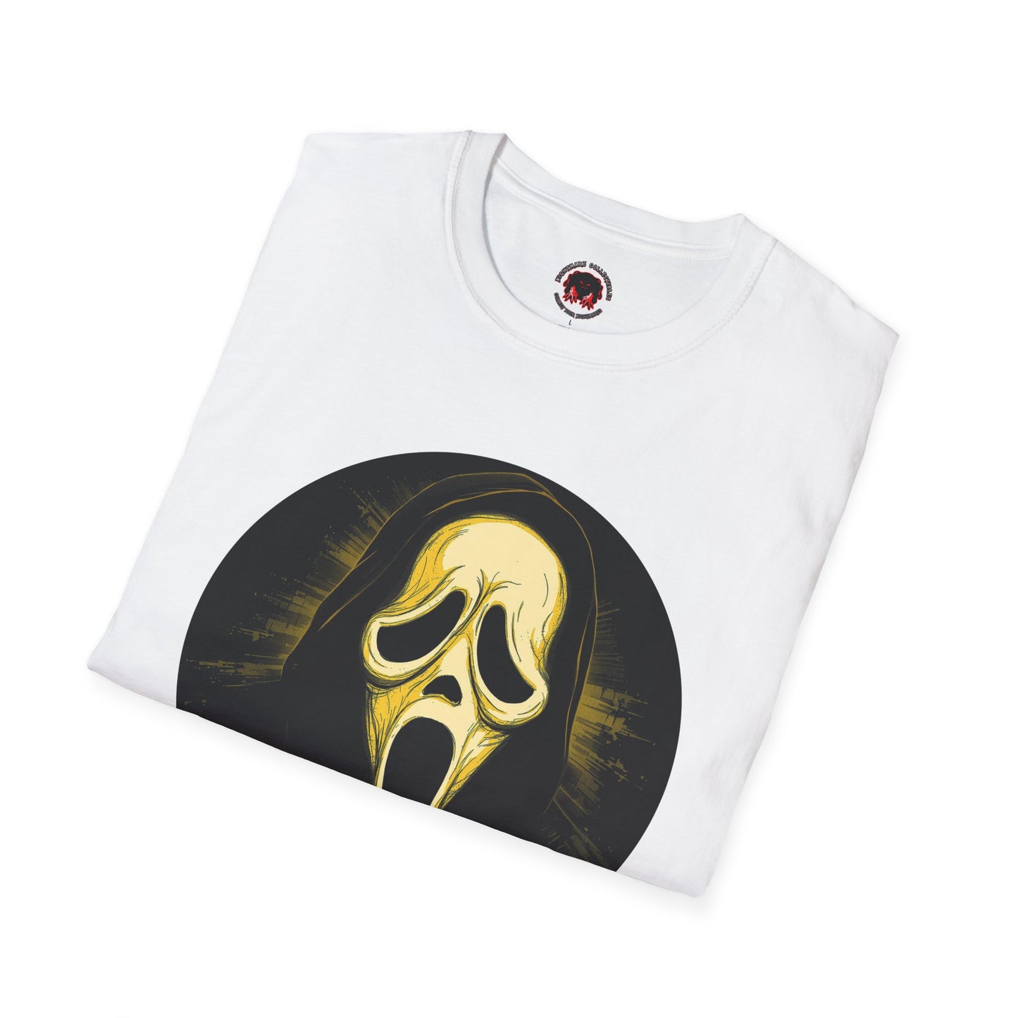 Scream Mask Graphic T-Shirt Ghostface Horror Tee