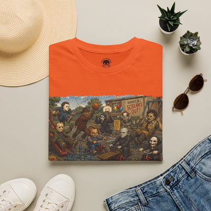 Horror Icons Recess T-Shirt — 'Screams Out' Horror Tee