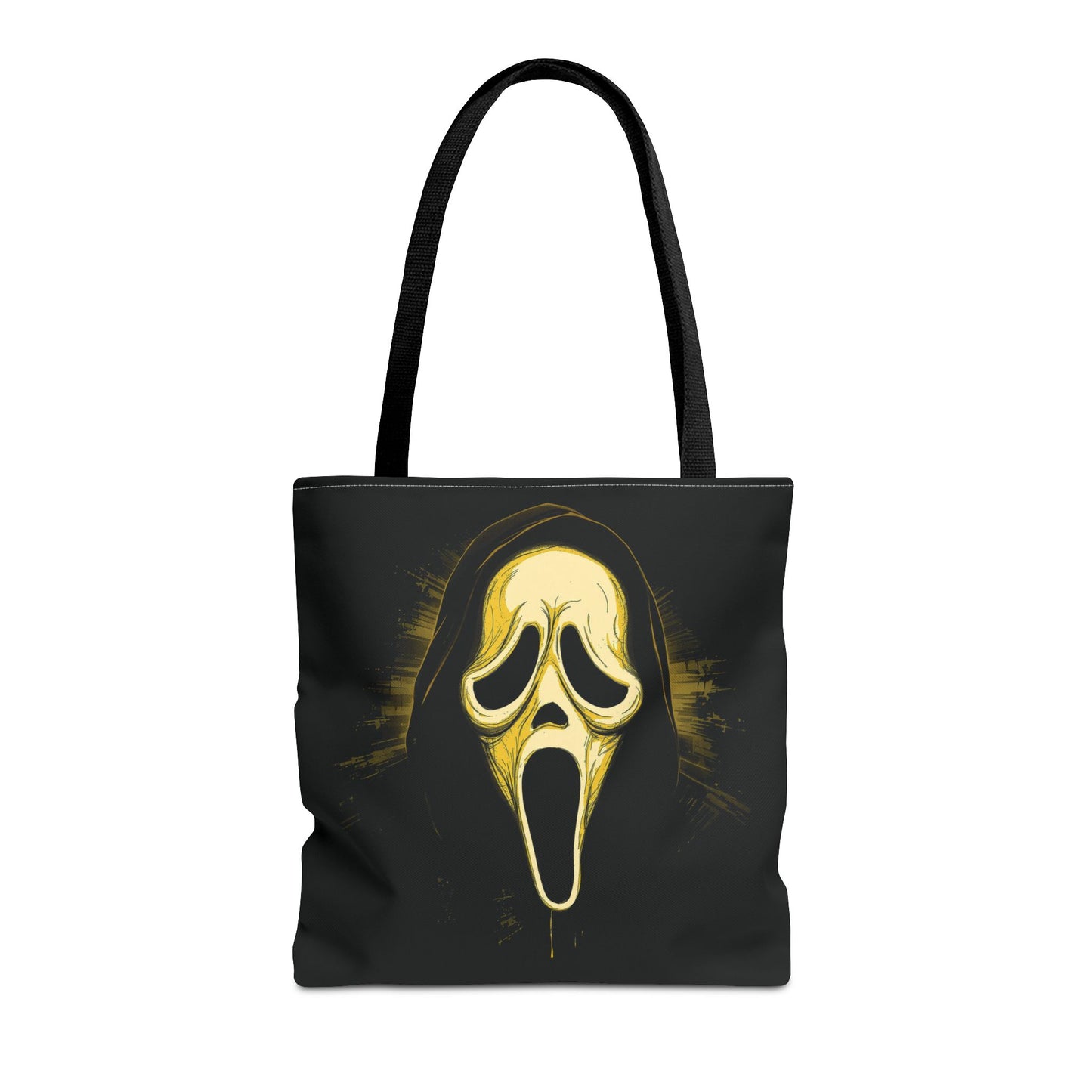 Spooky Scream Tote Bag — Ghost Face Design