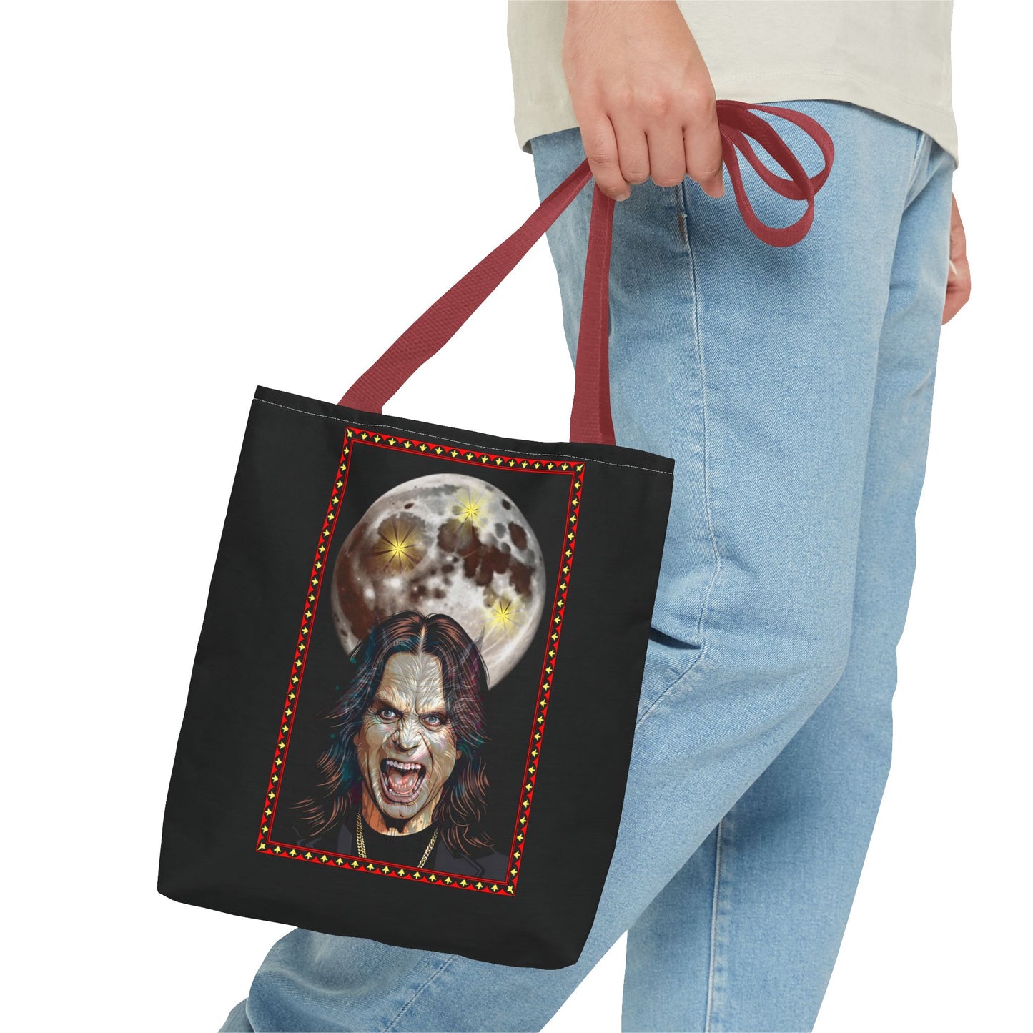 Ozzy Bark At The Moon Tote Bag