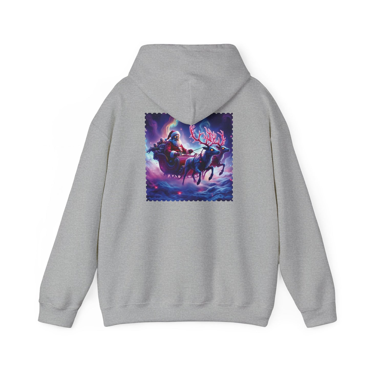 Zombie Claus and The Undead Reindeer Hoodie
