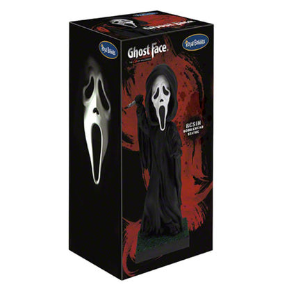 Royal Bobbles Ghost Face Scream Stab On Grass Bobblehead