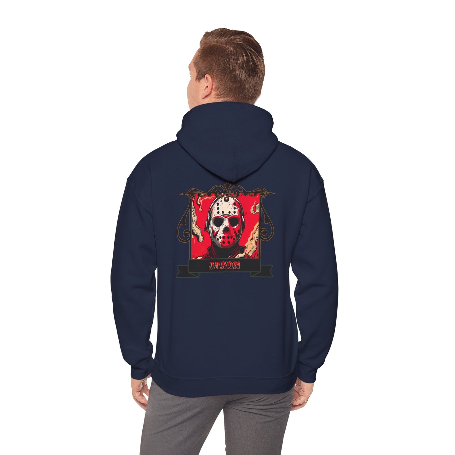 Vintage Jason Hockey Mask Hoodie